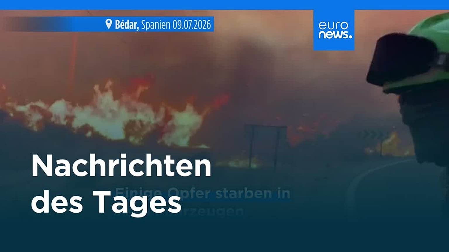 Nachrichten des Tages | 10. Juli 2026 - Abendausgabe