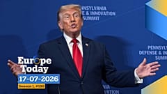 President Donald Trump speaks at the United States Army War College in Carlisle, Pa., during the Pennsylvania Defense and Innovation Summit, Wednesday, July 15, 2026.