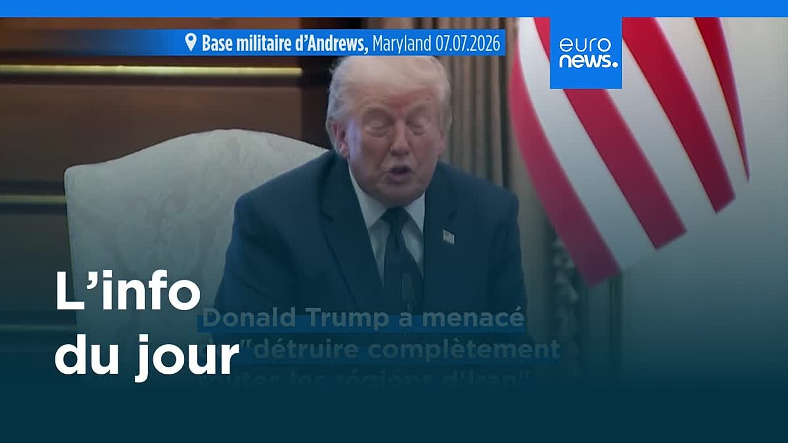 L’info du jour | 11 juillet 2026 - Soir