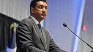 النائب رو خانا، ديمقراطي من كاليفورنيا، يلقي كلمة أمام المندوبين في مؤتمر الحزب الديمقراطي في ولاية كارولينا الجنوبية، السبت 30 مايو 2026، في كولومبيا، ساوث كارولينا (AP Photo