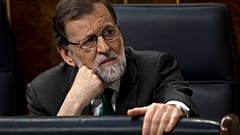 FILE PHOTO - Spain's former Prime Minister Mariano Rajoy in parliament in Madrid on 31 May 2018.
