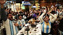 Argentina fans erupt as Messi's men reach World Cup semifinal