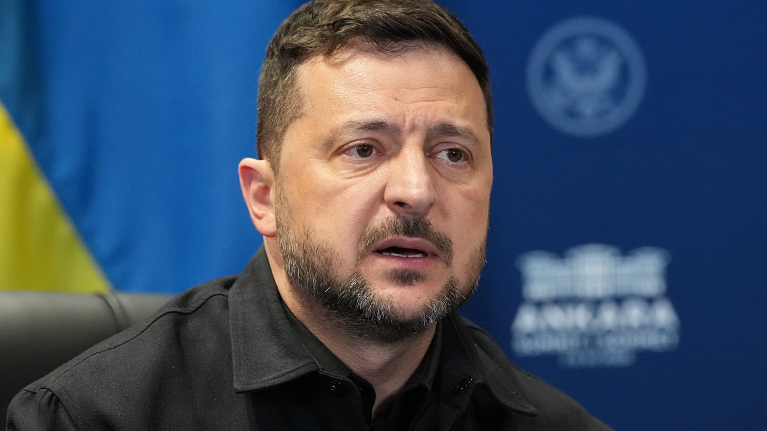 a kép illusztráció (Volodimir Zelenszkij a NATO-csúcson Ankarában 2026. július 8-án)