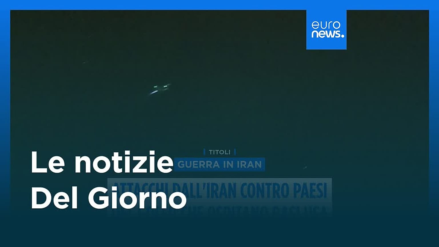 Le notizie del giorno | 12 luglio 2026 - Serale