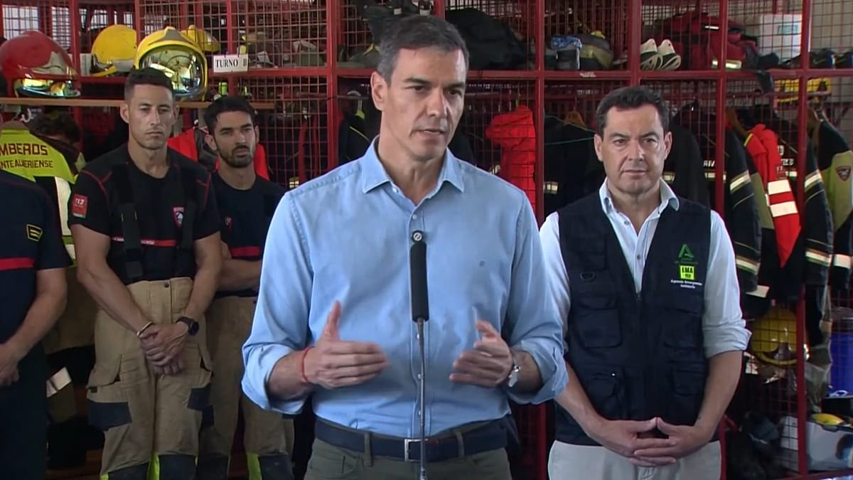 "Le changement climatique tue" : Pedro Sánchez appelle à un grand accord européen
