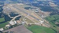 Luftbild des Fliegerhorsts Nordholz