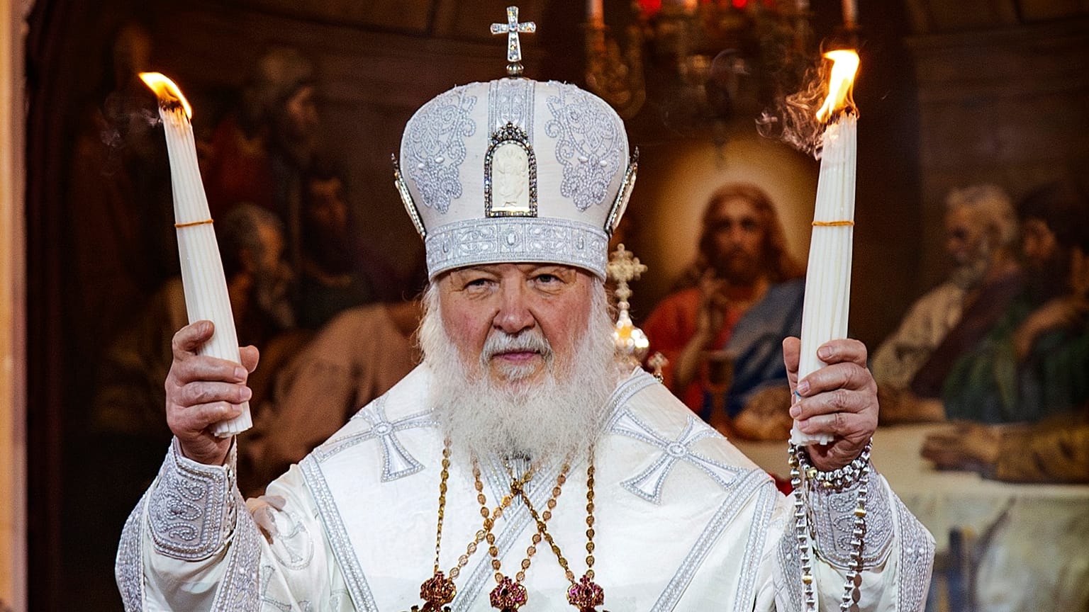 Patriarch Kirill leads the Russian Orthodox Church.