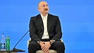 Azerbaijan President Ilham Aliyev speaks at the Shusha Global Media Forum in Shusha, 13 July 2026