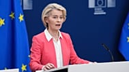 European Commission President Ursula von der Leyen speaks during a report on children's safety online at EU headquarters in Brussels. 13 July, 2026.