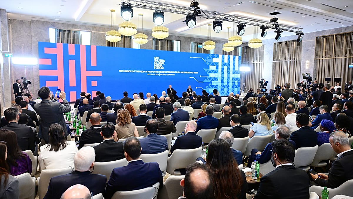 Peace is possible, Aliyev tells global media forum in Shusha