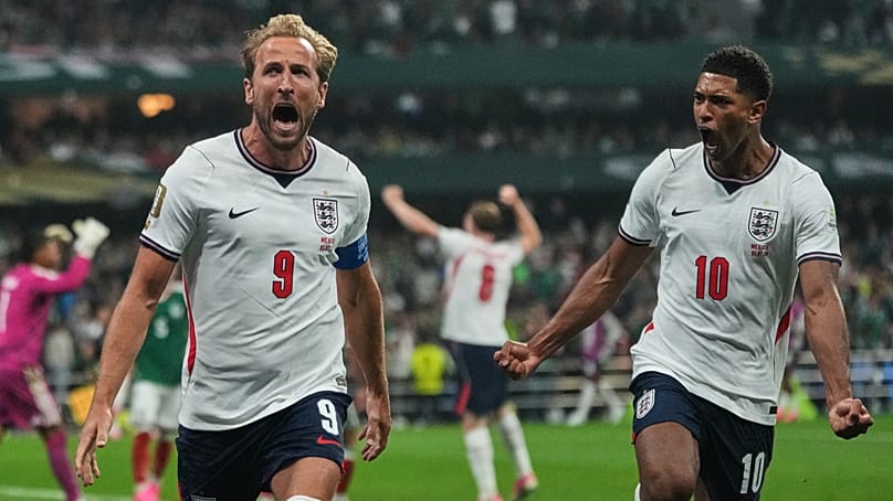 England duo Harry Kane and Jude Bellingham have both scored six goals at the World Cup so far
