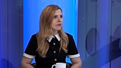 Velislava Petrova-Chamova, ministra de Asuntos Exteriores de Bulgaria