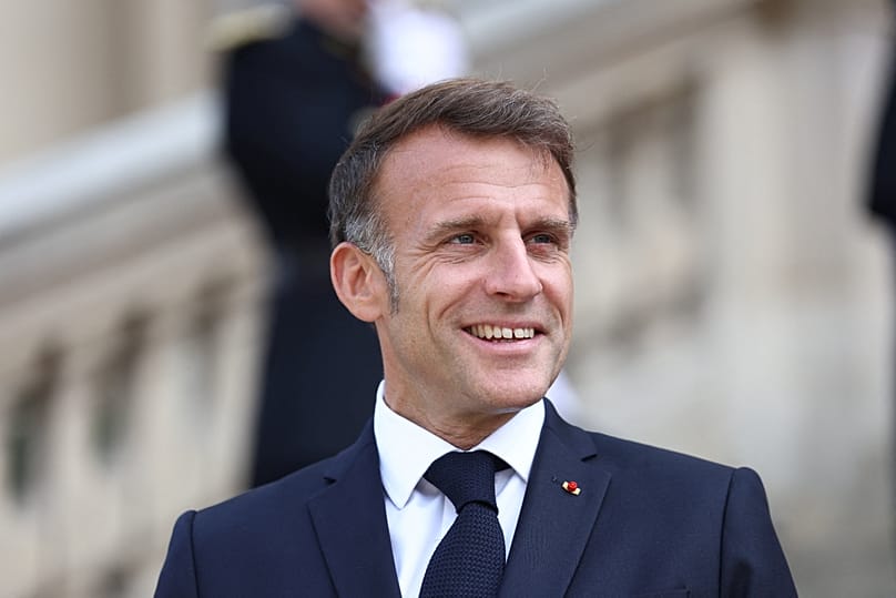 French President Emmanuel Macron in Paris, 13 July, 2026