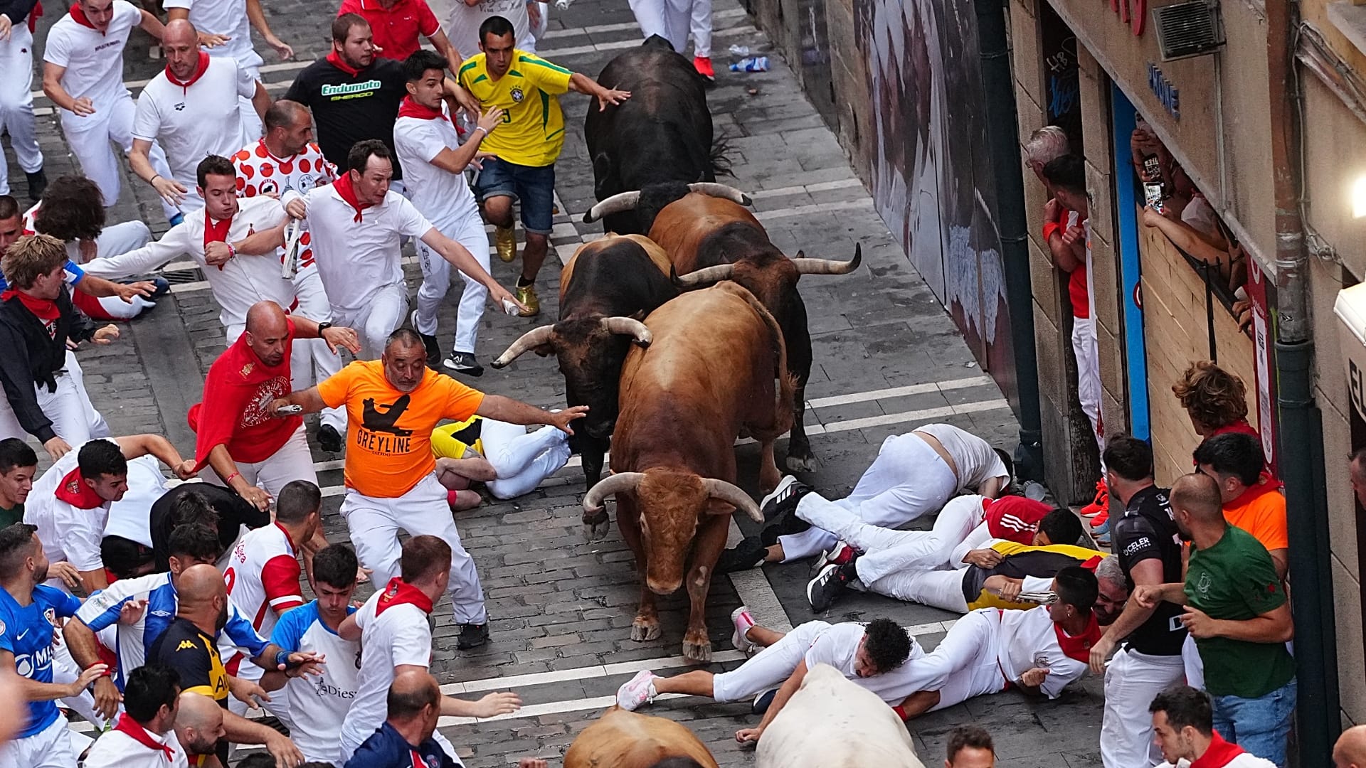 Casi 60 personas corneadas o contusionadas en los encierros de San ...