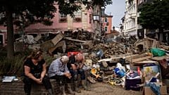 Die "Jahrhundertkatastrophe" im Ahrtal: Bad Neuenahr - Ahrweiler Mitte Juli 2021 - Archivbild