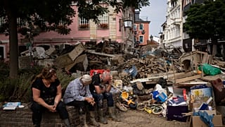 Die "Jahrhundertkatastrophe" im Ahrtal: Bad Neuenahr - Ahrweiler Mitte Juli 2021 - Archivbild