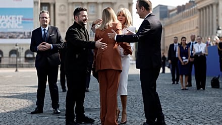 Zelenskyy joins Macron and European leaders in Paris for Bastille Day