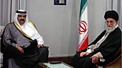 دیدار رهبر وقت ایران با امیر قطر در تهران در سال ۲۰۰۶