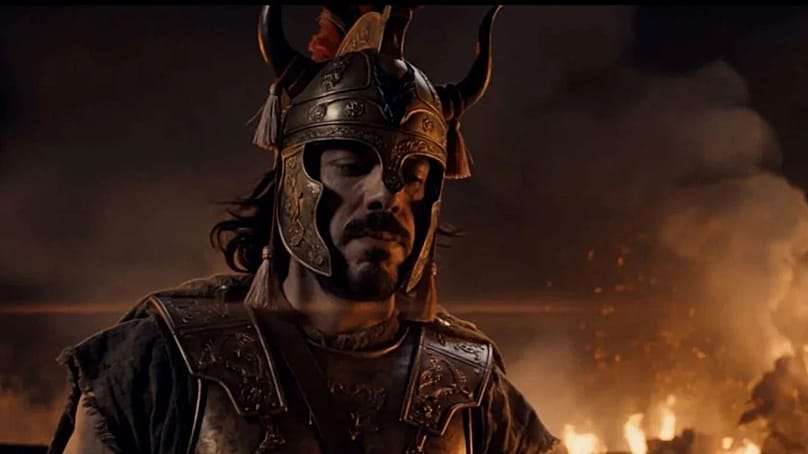 Una escena de la película generada con IA 'Odysseus: The Fall'