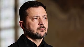 Ukrainian President Volodymyr Zelensky addresses a press conference after the Coalition of the Willing summit on security guarantees for Ukraine in Paris, July 13, 2026