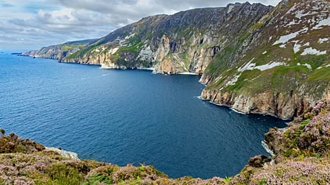 Slieve League in County Donegal, Ireland 