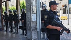عناصر من الأمن العام وقوات حفظ النظام في دمشق