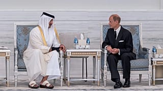  Prince Edward, Duke of Edinburgh, offers condolences on the passing of the Father Emir Sheikh Hamad