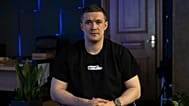 FILE: Mykhailo Fedorov poses for a photo after an interview with The Associated Press in Kyiv, Ukraine, Monday, Aug. 19, 2024.