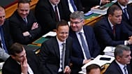 Szijjártó Péter az új Országgyűlés alakuló ülésén az Országházban 2026. május 9-én.