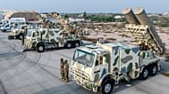 This photo released Wednesday, Aug. 2, 2023, by Sepahnews of the Iranian Revolutionary Guard, shows the Guard's equipment in a drill on Abu Musa Island, in the Persian Gulf. I