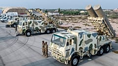 This photo released Wednesday, Aug. 2, 2023, by Sepahnews of the Iranian Revolutionary Guard, shows the Guard's equipment in a drill on Abu Musa Island, in the Persian Gulf. I