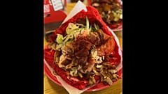Çilekli döner