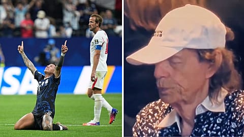 Frowning Stone: Mick Jagger goes viral with reaction to England loss in World Cup semi-final 