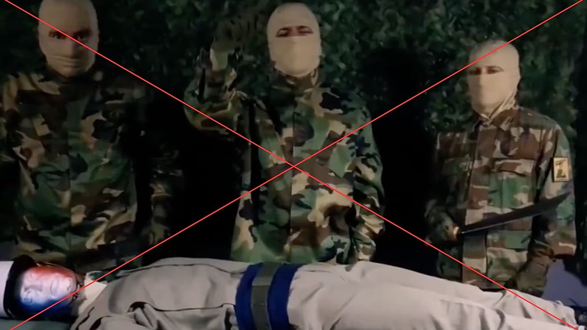 Fake Hezbollah video threatening attack on France possibly Russia-tied Fake Hezbollah video threatening attack on France possibly Russia-tied