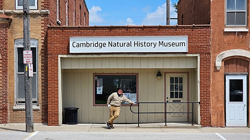 Cambridge Doğa Tarihi Müzesi'nde Anderson Taylor