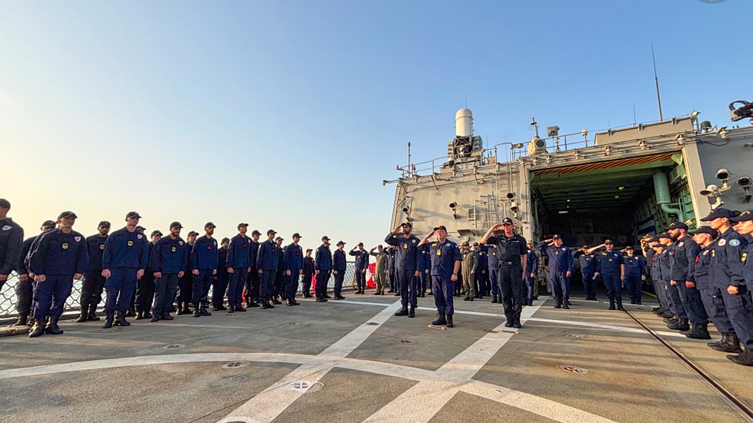 Archiv: Operationskommandeur verleiht EUNAVFOR-Aspides-EU-Medaille an Besatzung der HS Psara, 15. Juli 2026
