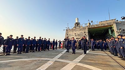 Archiv: Operationskommandeur verleiht EUNAVFOR-Aspides-EU-Medaille an Besatzung der HS Psara, 15. Juli 2026