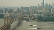 New York: la fumée des incendies à Atlanta atteint la ville