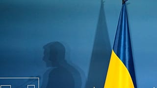 Тень президента Украины Владимира Зеленского