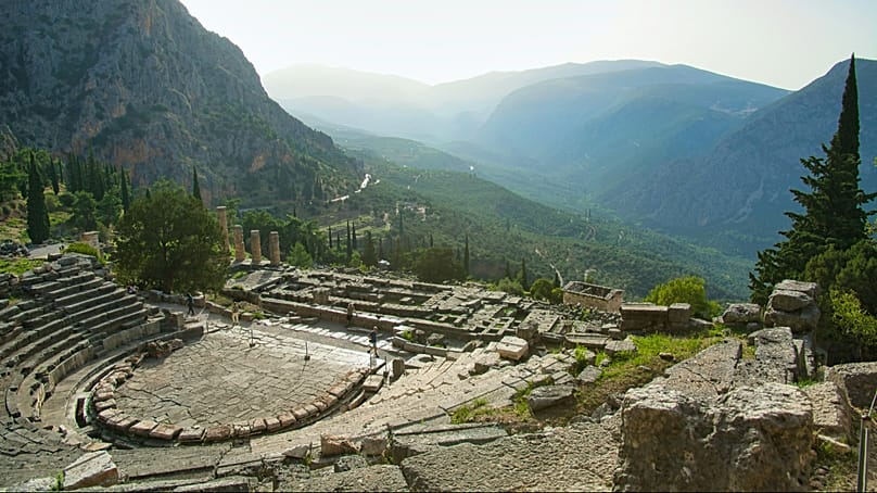 Delphi in Greece 