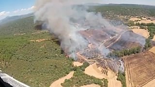 El incendio de La Mierla ha arrasado unas 2.000 hectáreas en la Sierra Norte de Guadalajara