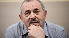 Ο Μπόρις Ναντέζντιν στο κτήριο του δικαστηρίου Ντολγκοπρούντνι, περιφέρεια Μόσχας, 17 Ιουλίου 2026