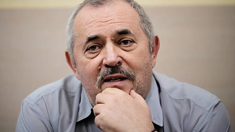 Boris Nadieżdin w budynku sądu w Dołgoprudnym. Obwód moskiewski, 17 lipca 2026 roku
