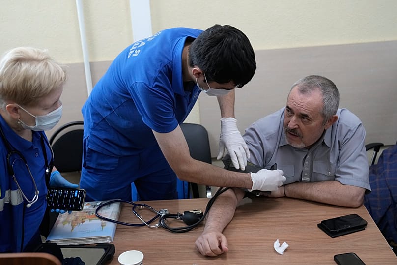 Надеждину вызвали врачей в зал заседания из-за высокого давления.