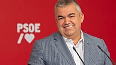 Santos Cerdán, en una imagen de archivo de su etapa como secretario de Organización del PSOE.
