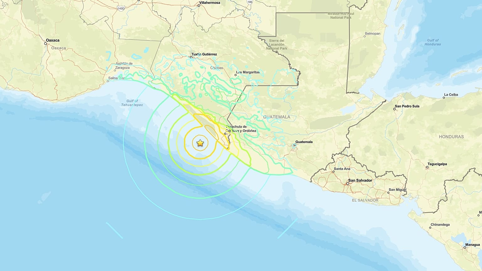 Foto del mapa interactivo del https://earthquake.usgs.gov/.