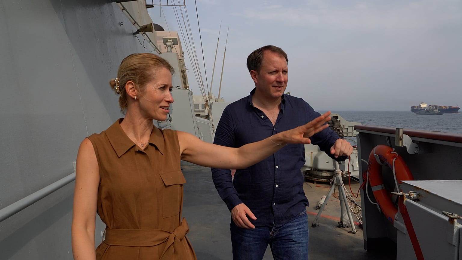 EU foreign policy chief Kaja Kallas visited Djibouti and signed a new security agreement to strengthen Europe's naval presence,