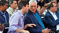 Foto de archivo. El presidente cubano, Miguel Díaz-Canel, asistió a un acto en el Instituto Cubano ICAP, en La Habana, Cuba, el sábado 21 de marzo de 2026.