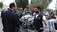 Ο Νίκος Χριστοδουλίδης υποδέχεται μέλη της πρωτοβουλίας Ισαάκ - Σολωμού