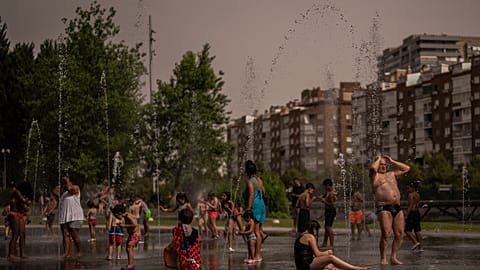 File photo, 2015 heatwave